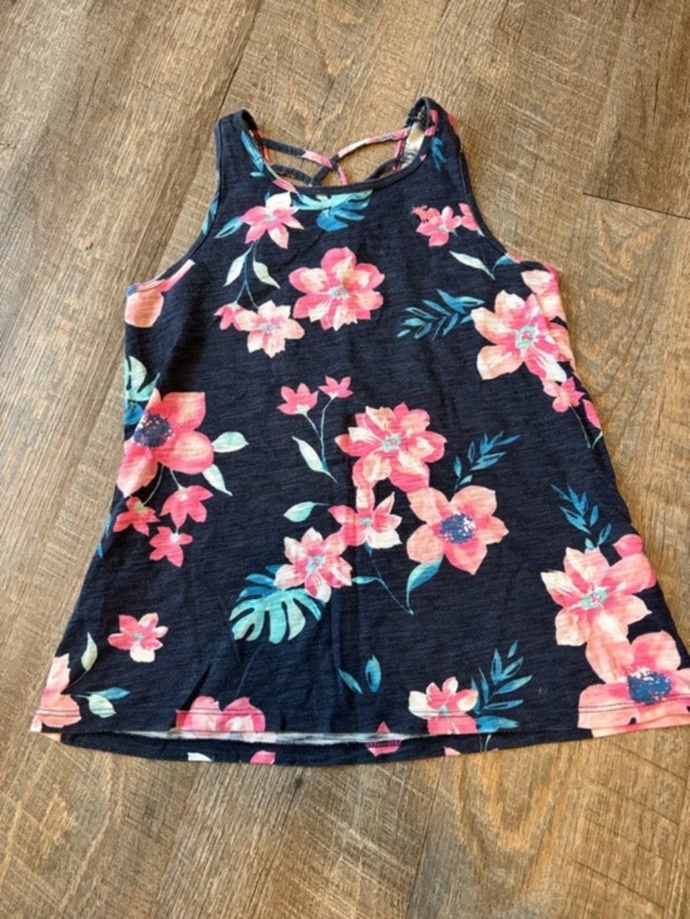 🌸 $10 SALE 🌸 Abercrombie Kids Girls Floral Tank Top Print